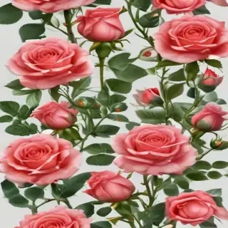 rose border png