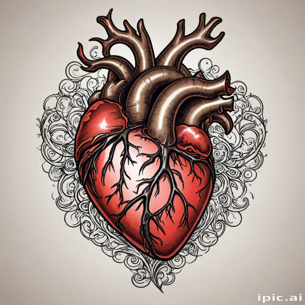 heart tattoo png