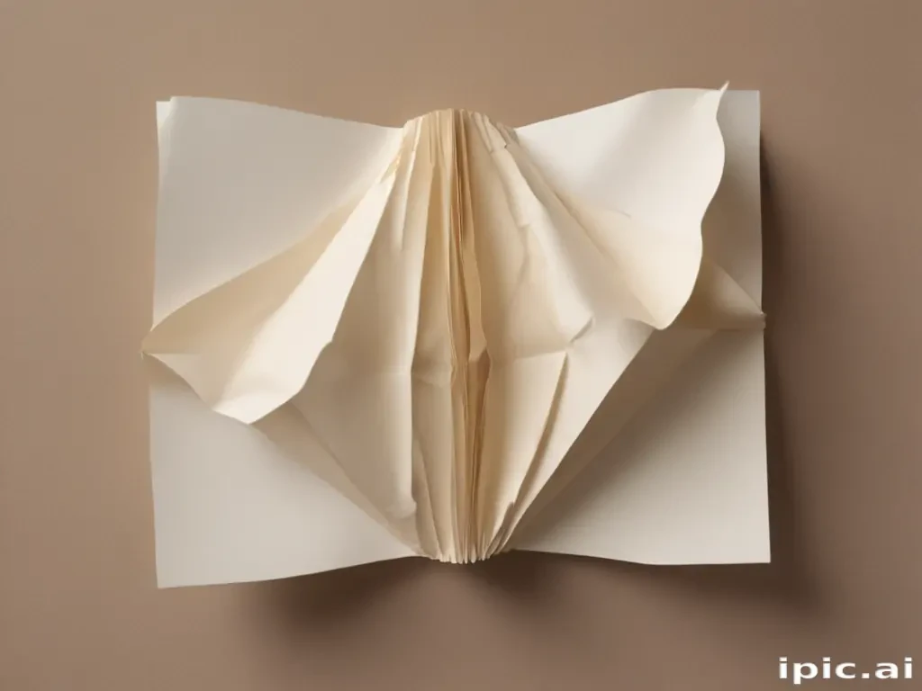 folded paper png