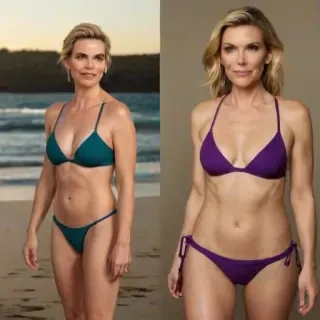 rhea seehorn in bikini