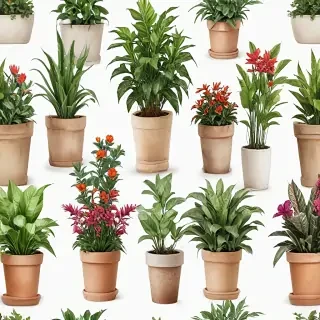 potted plants png