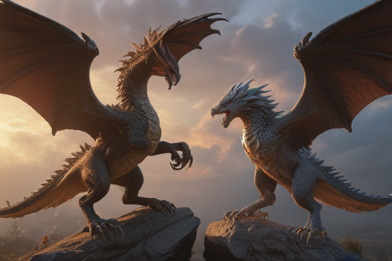 dragon vs griffin