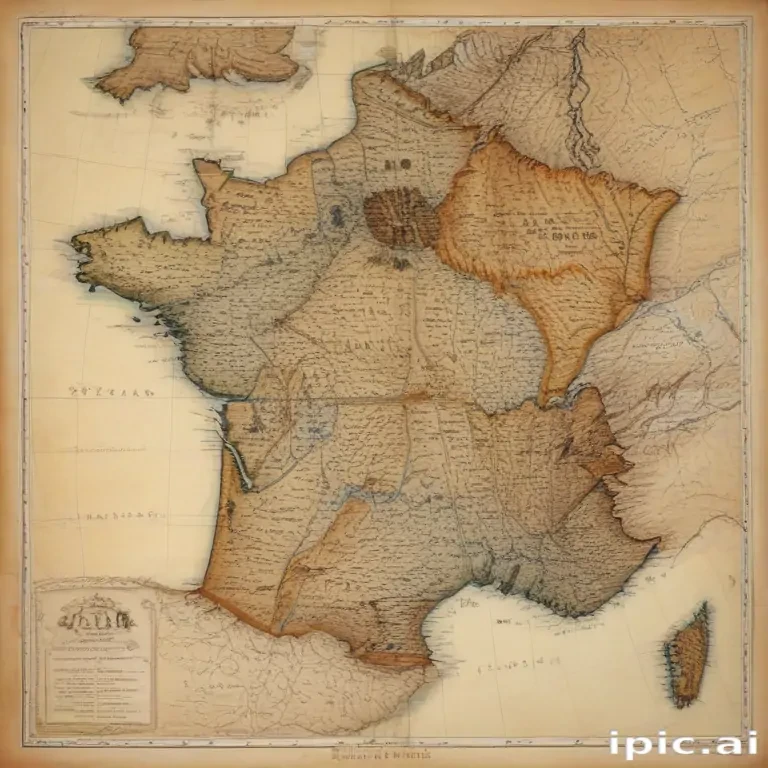map of france