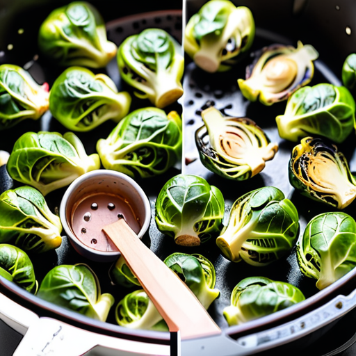 air frying frozen brussel sprouts