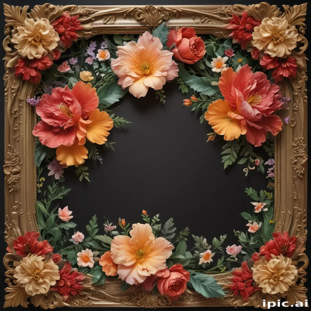 floral frame