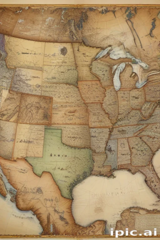 map of the united states of america