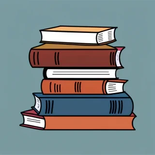 book stack clip art