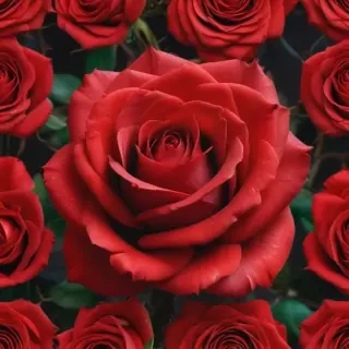 image of a red rose