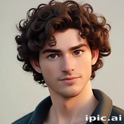 popular male cartoon characters with curly hair
