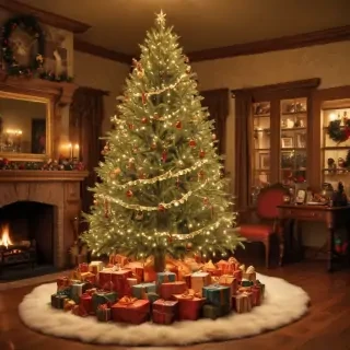 old fashioned christmas pictures