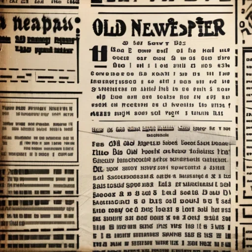 old newspaper texture