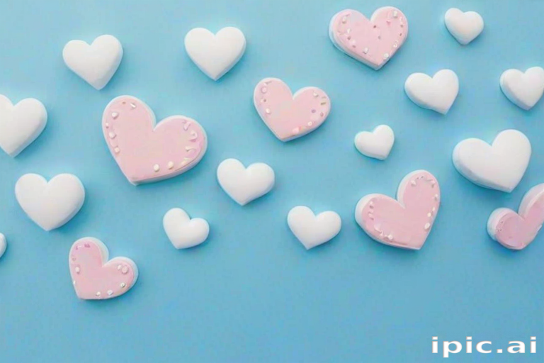 aesthetic cute blue background