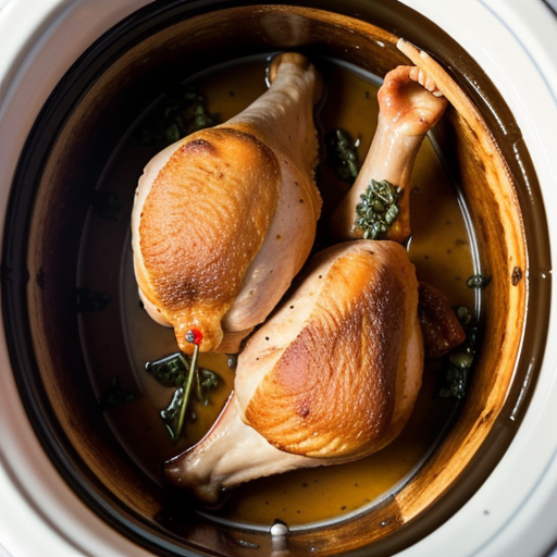 chicken leg quarter recipes in crock pot