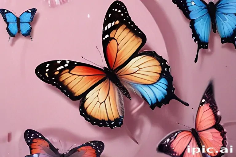 aesthetic butterfly wallpaper