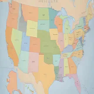 map of the usa states