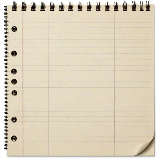notebook paper png