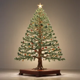 transparent christmas tree
