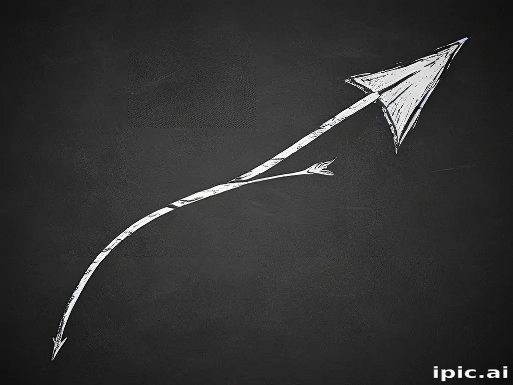 drawn arrow