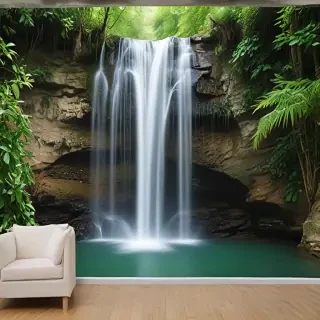 water fall wall paper