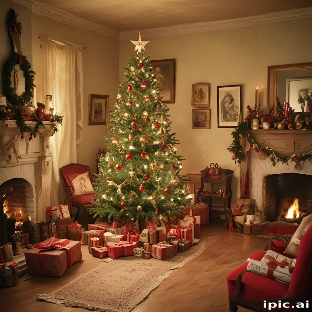 antique christmas images