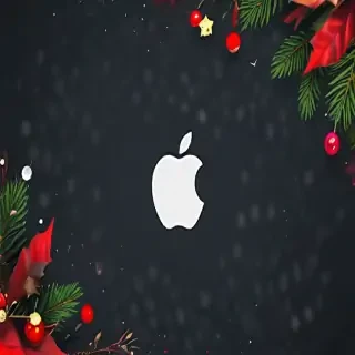 iphone simple christmas wallpaper