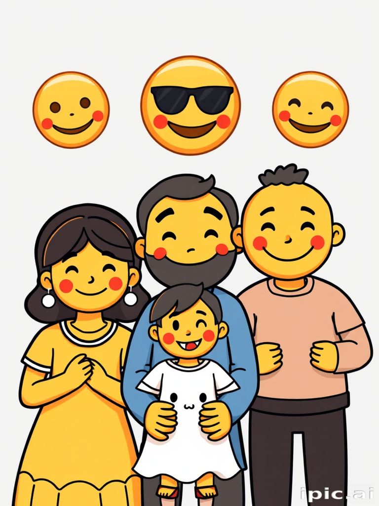 family emojis