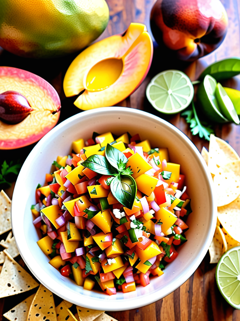 mango peach salsa santa barbara