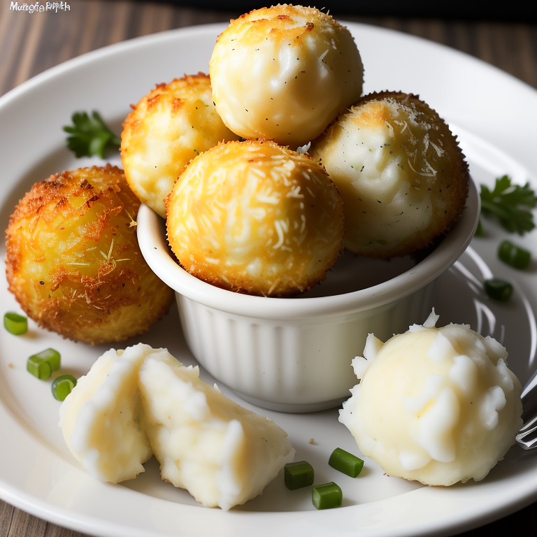 mashed potato balls air fryer
