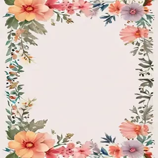 border flower png
