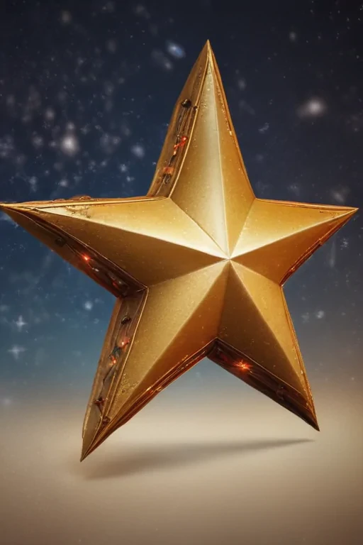 christmas star clipart free