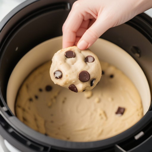 cookie dough in air fryer