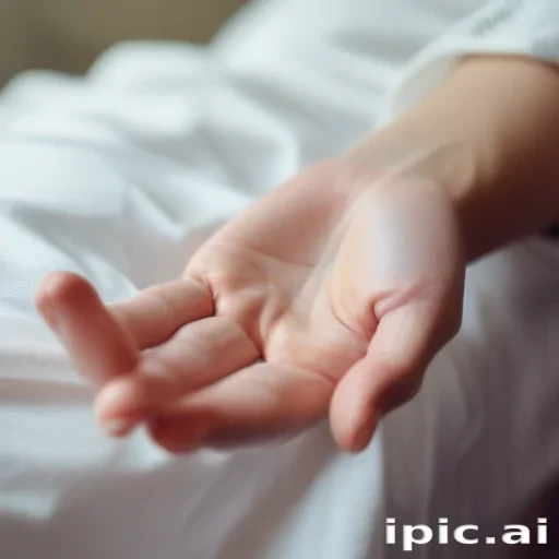 hospital patient hand pic