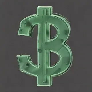 transparent dollar sign
