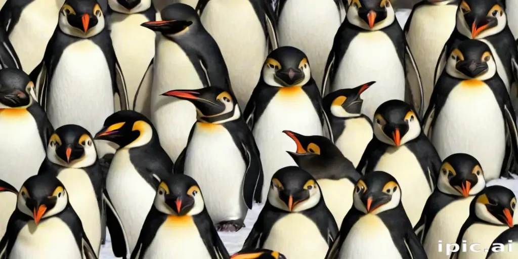 penguins background
