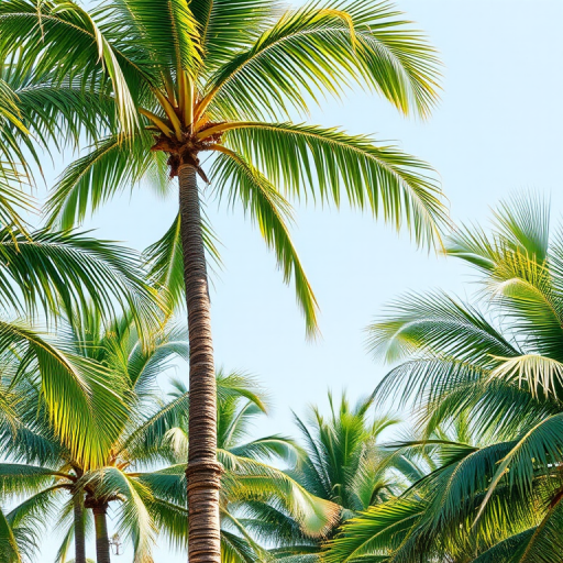 palm tree transparent background