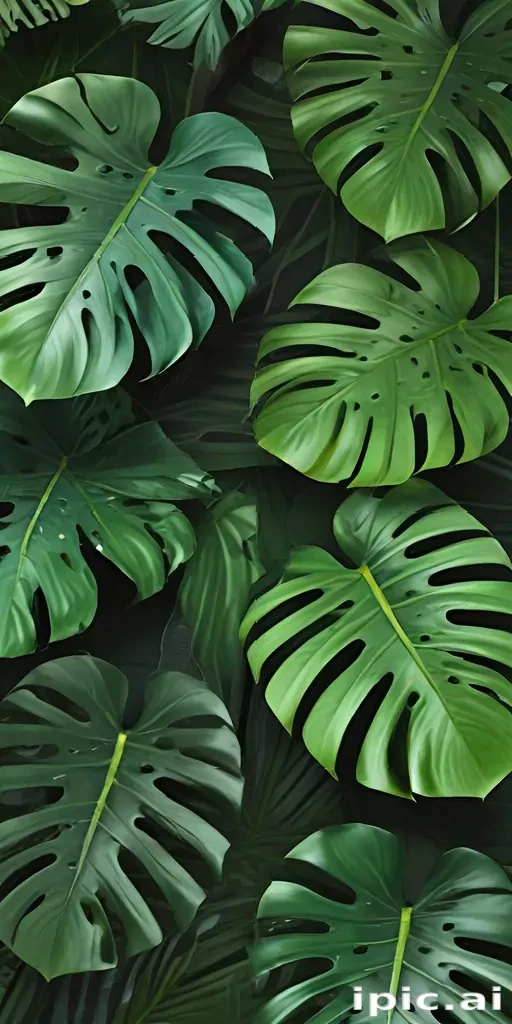 monstera background