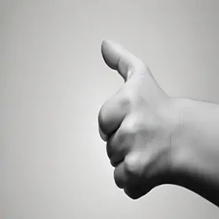 thumbs down