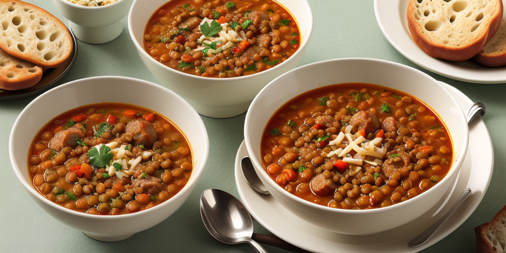 recipe carrabba's sausage lentil soup