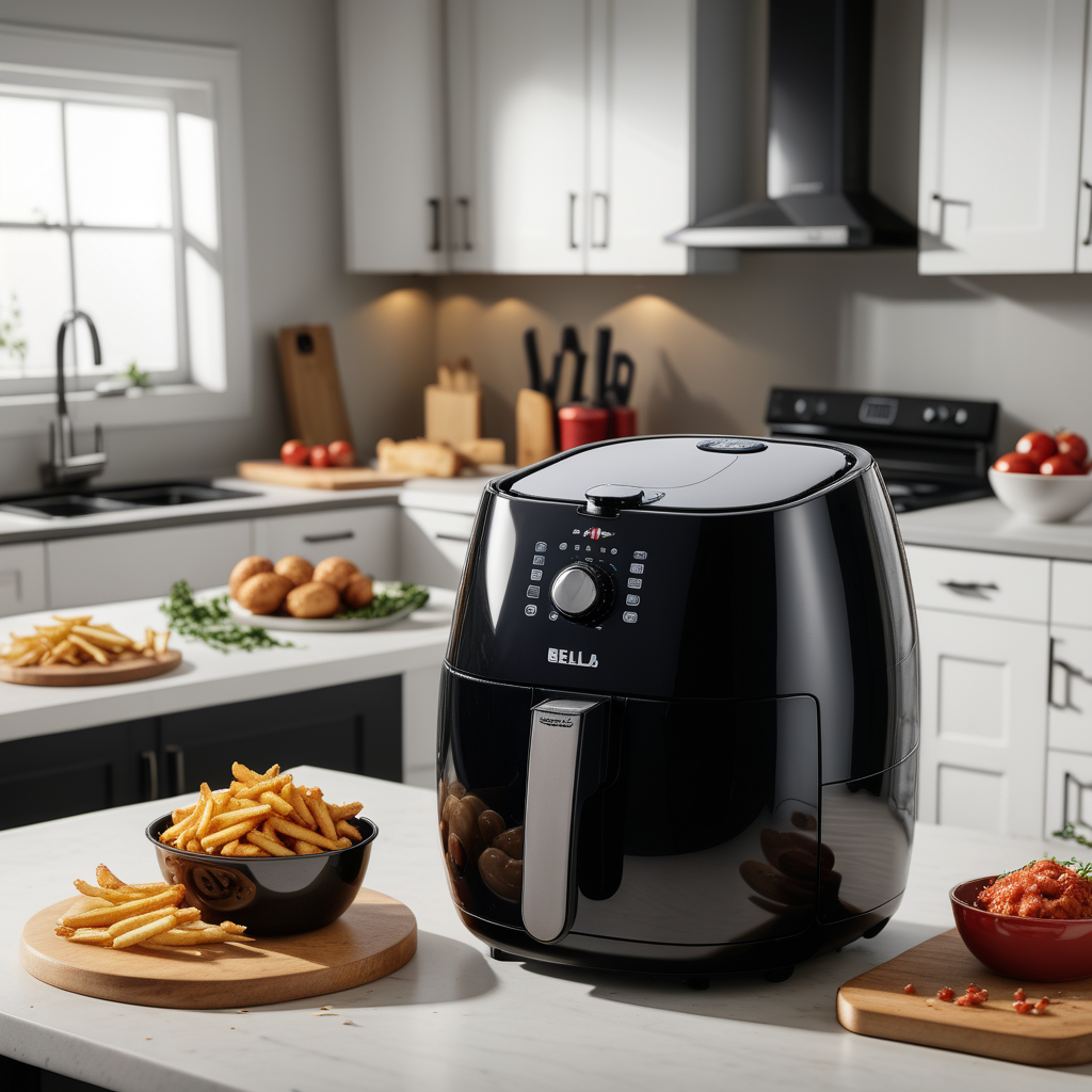 bella air fryer instruction manual