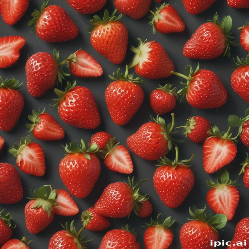 strawberry wallpaper iphone