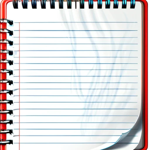 notebook paper png