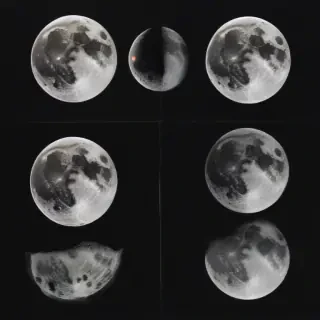 aesthetic moon drawings