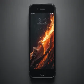 iphone minimal background