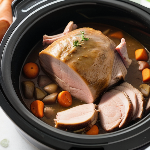 frozen pork shoulder crock pot