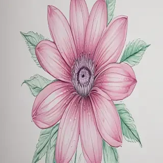 flower pictures to draw