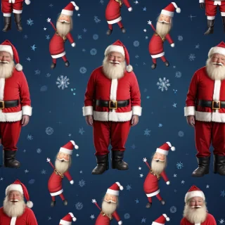 santa wallpaper