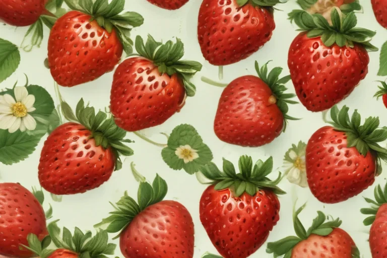 strawberry wallpaper aesthetic