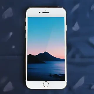 blue iphone background aesthetic