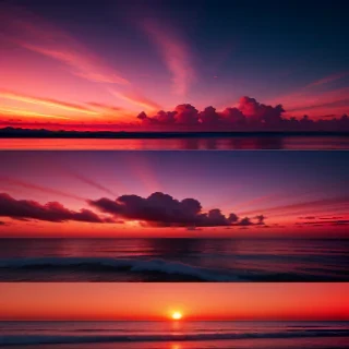 aesthetic sunset wallpapers