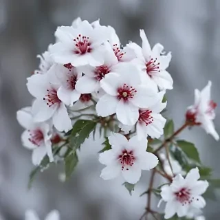 winter flower wallpaper background